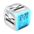 thumbnail image 1 of Minecraft colourful changing quartet alarm clock led night light, 1 of 5