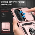 thumbnail image 5 of FIEWESEY for Samsung Galaxy A57 5G Case Built-in Slide Camera Cover & Kickstand Heavy Duty Protection Shockproof Phone Case for Samsung Galaxy A57 5G 6.7 inch,Rose Gold, 5 of 8