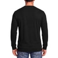 thumbnail image 5 of GENTS BLISS Henley Men Shirts Lightweight Long Sleeve Shirts for Men Crew Neck Casual Men T-shirts Striped Knit Shirts, 5 of 9