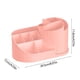 thumbnail image 3 of Makeup Organizer Box | Transparent Plastic Drawer Style | Rotating Compartment | Multi-Section Storage | Cosmetic & Lipstick Holder | Pen & Stationery Rack | 8x4.5x4.3 in | Durable Countertop Storage, 3 of 6