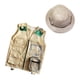 thumbnail image 5 of Conjunto de disfraz de explorador para niños, de aventura al aire libre para niños, conjunto de chaleco y sombrero de carga para niños, 5 of 8