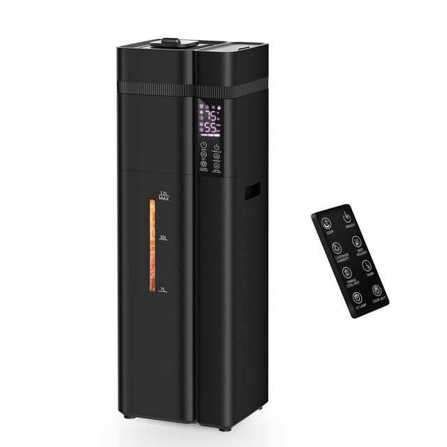 Humidificador Zeova de 13 L con vapor tibio y frío, autonomía de 72 h