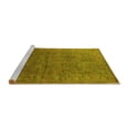 thumbnail image 2 of Ahgly Company Machine Washable Indoor Rectangle Oriental Yellow Industrial Area Rugs, 5' x 8', 2 of 4