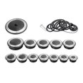 thumbnail image 4 of LOVIVER 13pcs CNC Aluminum Frame Cover Decorative Caps for R9T R NINE T 2014-2016, 4 of 8