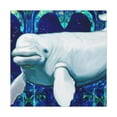 thumbnail image 1 of Beluga Whale Pop Art - Canvas, 1 of 10