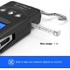 thumbnail image 3 of Electronic Luggage Scale, Lcd Digital Portable Electronic Fishing Scale Digital Suitcase Weighing Travel Scale (Max: 50 Kg), 3 of 4