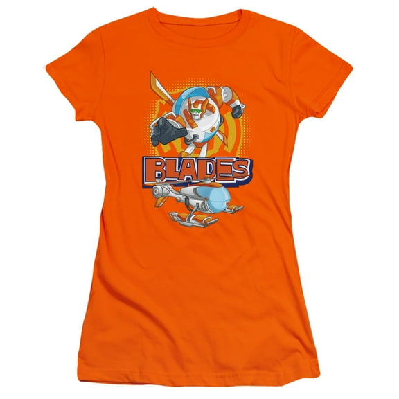 Transformers Blades S/S Junior Women's T-Shirt Sheer Orange