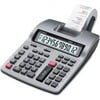 Casio Printing Calculator - Dual Color Print - 2.4 lps - 12 Digits - LCD - Battery Powered - 1 Each