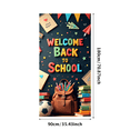 thumbnail image 3 of Colorful Welcome Back to School Banner Backdrop with School Supplies Elements Party Decorations for Classroom Decor School Events Photo Backdrop, 3 of 8
