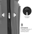 thumbnail image 4 of Luggage Travel Select Amsterdam, gris, 25 pulgadas, ampliable, 4 of 6