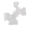 thumbnail image 4 of Leather Craft Tool Clear Acrylic Template Stencils Leather Corner Treatment Stainless Durable Stencil Handmade Zipper Fast Installation Tool, 4 of 8