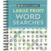 Brain Games Large Print: Brain Games - Large Print Word Searches (Teal) (Other)