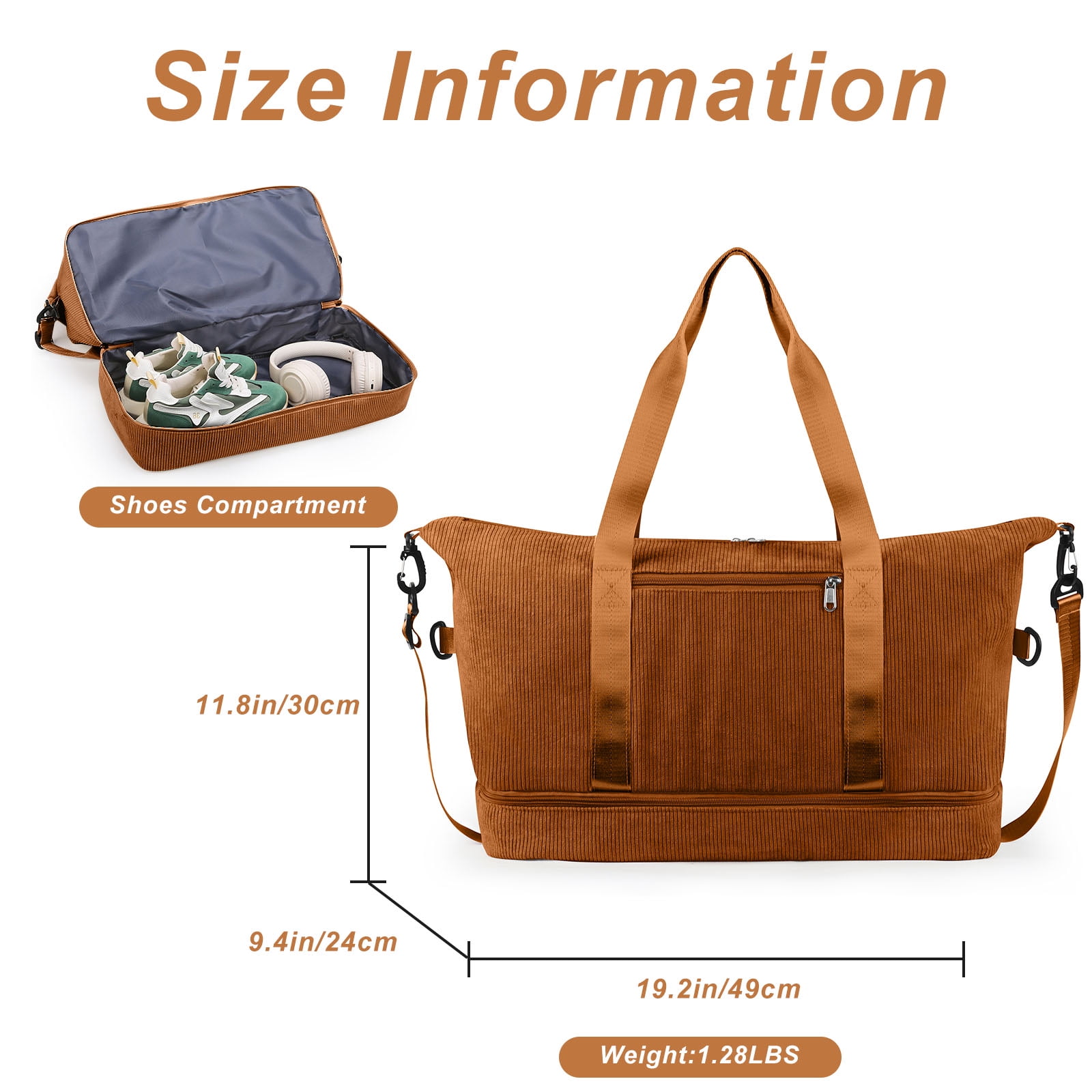 Gynky Travel Duffel Weekender Bags for Women Carry on Large Tote Sport Duffle Hospital Gym Bag for Labor and Delivery Overnight Luggage with Shoe Compartment Trolley Sleeve Wet Pocket