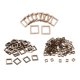thumbnail image 1 of 140 Piezas de Sin Terminar, Huecos Cuadrados, Piezas de , Accesorios para Manualidades Macarena Piezas de madera sin terminar, 1 of 8