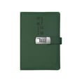 thumbnail image 4 of AMLESO Diary with Lock Sturdy Portable Personal Locking Journal for Home Office Men Dark green, 4 of 8