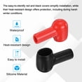 thumbnail image 3 of Battery Terminal Cover, 8 Pcs Truck Battery Terminal Cover Positive Negative Poles Stud Covers L8-14-40, 3 of 7