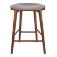 thumbnail image 2 of New Pacific Direct Monti 25" Modern Mindi Wood Counter Stool in Cinnamon Brown, 2 of 5