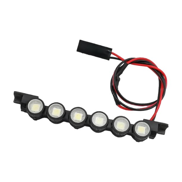 Portaequipajes Vogacara de aleación de aluminio luces de techo Rc modelo negro