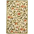 thumbnail image 1 of Safavieh Chelsea Collection HK310A Hand-Hooked French Country Wool Area Rug, 7'9" x 9'9", Ivory, 1 of 1