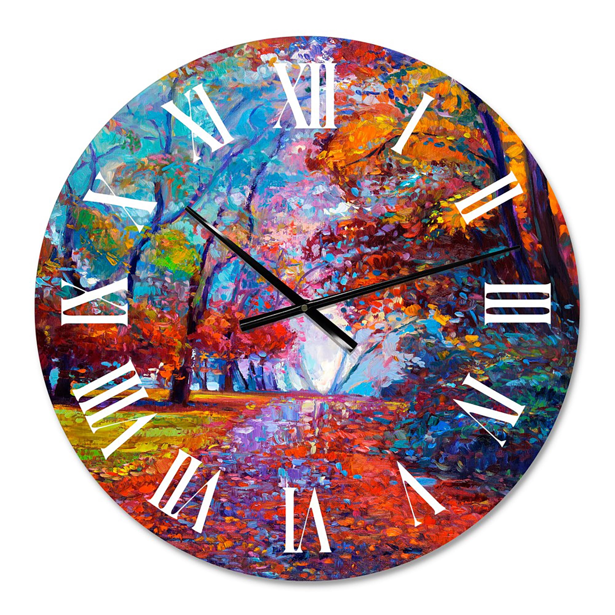 Designart 1 in Quartz Traditional Wall Clock