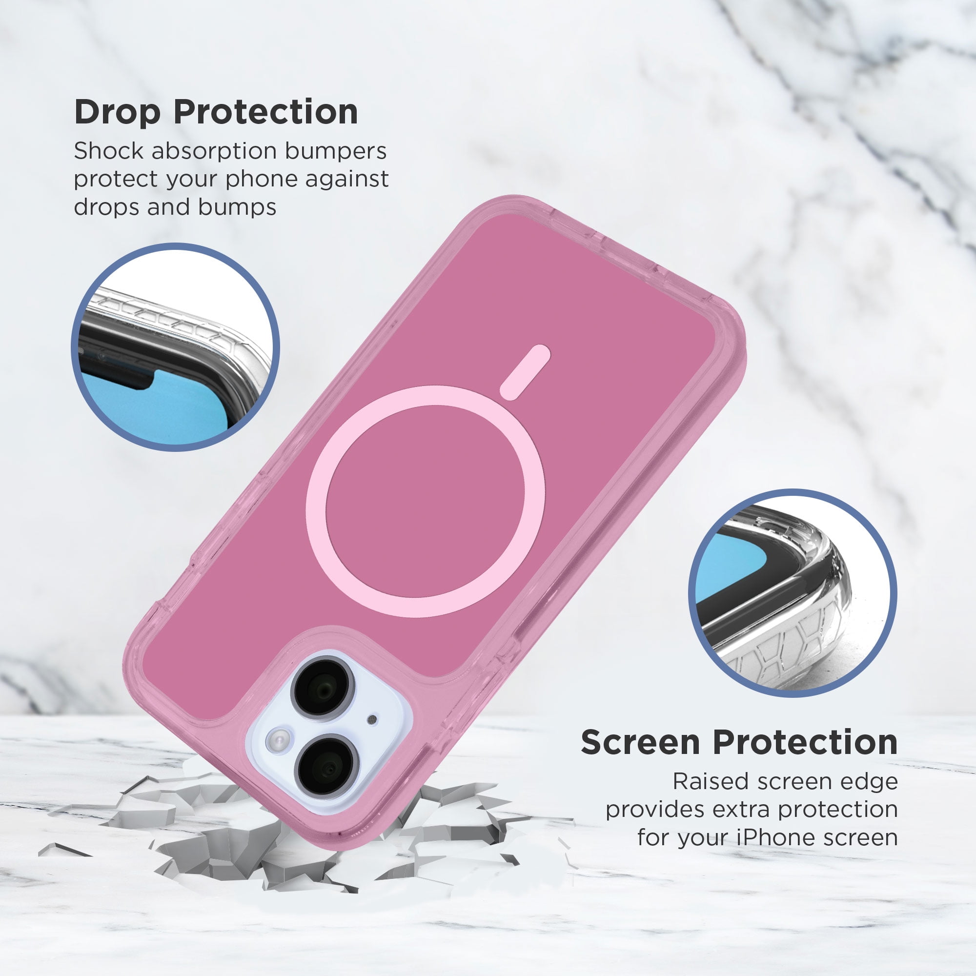 iHome Magnetic Velo Phone Case for iPhone 15 Pro Max, White/Clear - Walmart.com iHome Magnetic Velo Phone Case for iPhone 15 Pro Max, White/Clear - Walmart.com