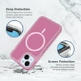 thumbnail image 3 of iHome Magnetic Velo Phone Case for iPhone 16 Plus/15 Plus/14 Plus/15 Pro Max/14 Pro Max/13 Pro Max/12 Pro Max, Pink, 3 of 9