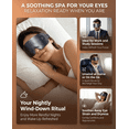 thumbnail image 2 of Soft Silk Eye Warmer Mask for Dry Eyes, Cordless Rechargeable Warm Compress for Puffy Tired Eyes, Washable Heating Pad for Stye Relief and Daily Self Care, 2 of 9