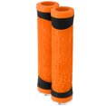 thumbnail image 3 of Bicycle Handle Bar Grip Cover, Convenient To Use  Bike Handle Silicone Grips Flat Ergonomic Design High Reliability Practical To Use  For Cycling For Bicycle Orange, 3 of 8
