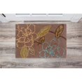 thumbnail image 2 of Linon Trio Space Polyester 1'10"x2'10" Accent Rug in Dyed Thistle & Blue, 2 of 3