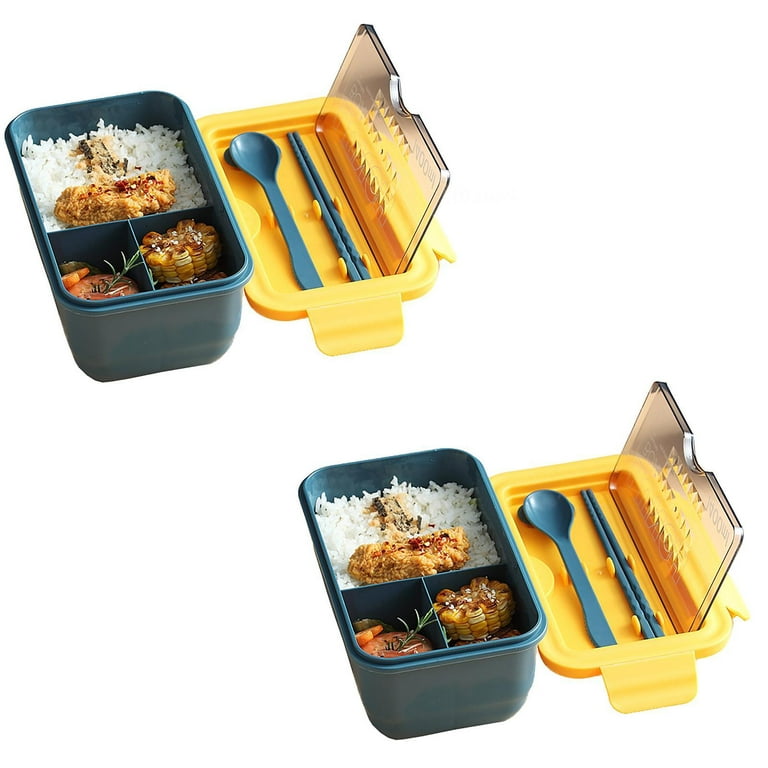 Bento Box Lunch Box for Kids and Adults Matching Bag, Chopsticks