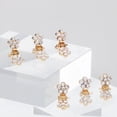 thumbnail image 3 of Scunci Mini Rhinestone Claw Clip, Multicolor, 6 Count, 3 of 6