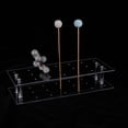 thumbnail image 6 of White Acrylic Lollipop Shelf for Party Decoration Easy to Clean with 21 Holes Double Layer Design, 6 of 8