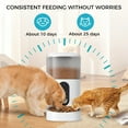 thumbnail image 4 of eco4life WiFi Smart Pet Feeder (6L) with Stainless Steel Food Bowl, 4 of 8