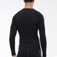 thumbnail image 2 of Conjunto de camiseta y pantalones térmicos de invierno para hombre, ropa interior cálida, 2 of 5