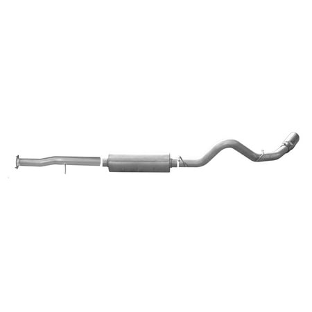 Sb Single Exhaust - Gibson Exhaust 615617 GIB615617 2010 SILVERADO DENALI 1500/SIERRA DENALI CREW CAB SB 6.2L SINGLE EXHAUST SYSTEM