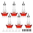thumbnail image 1 of Juego de 6 de Bitter de Vidrio de 50 Ml/1,6 Oz con Tapa, Herramienta Profesional para Preparar Cócteles., 1 of 5