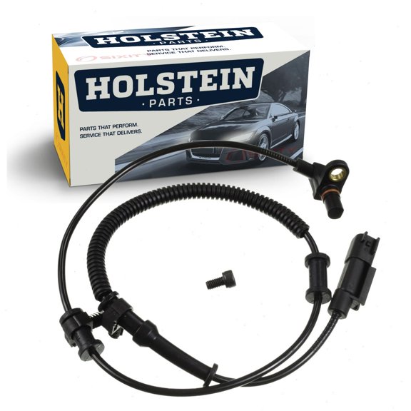 Holstein Front Right ABS Wheel Speed Sensor compatible with Dodge Ram 1500 2009-2010