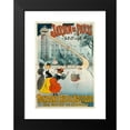 thumbnail image 2 of Georges Meunier 11x14 Black Modern Framed Museum Art Print Titled - Nautical Roller Coaster so -Called Niagara Falls (1895), 2 of 5