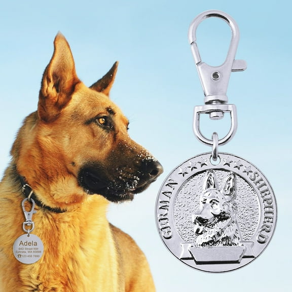 Pet Artist 3D Personalized Dog Tags Custom Name ID Tags for Labrador French Bulldog Husky