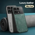 thumbnail image 4 of Luxury Sheepskin Magnetic Leather Case For POCO X6 F5 X5 X3 Pro NFC F3 M5 X4 F4 GT Shockproof Cover For POCO M4 X4 Pro 5G F2 Pro, 4 of 5