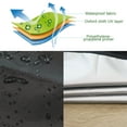 thumbnail image 4 of Waterproof Heavy Outdoor Sofa Chair Furniture Cover Day Bed Garden Patio Round, 4 of 10