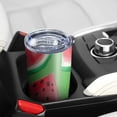 thumbnail image 5 of 20 Oz Watermelon and Lemon Coffee Tumbler Double Wall Insulated Stainless Steel Water Bottle | Metal Reusable Thermoses Flask with Cup Cap | Leak & Sweat Proof with Anti-Dust Lid, 5 of 7