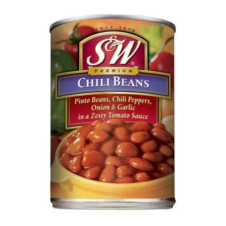 S&W In Zesty Tomato Sauce Chili Beans 15.5 Oz (Pack of (Best Tomatoes For Chili)