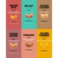 Sample Flavors Variety Pack Cashews by Karma Nuts, Whole, Roasted