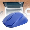 thumbnail image 1 of Gaming Mice, Symmetrical 2.4GHz Mouse Silent 1000DPI 3 Buttons With Receiver For Desktop For Laptop For Windows10/8/7 Black,White,Blue, 1 of 8