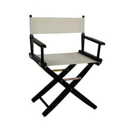 Free Shipping Extra Wide Premium 18 Directors Chair Natural Frame W Red Color Cover Walmart Walmart