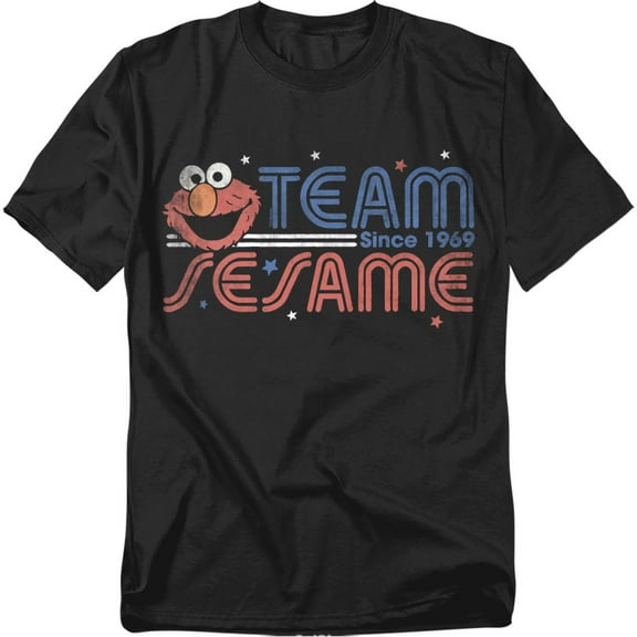 Sesame Street T-Shirt Team Sesame Unisex Graphic Tee for Men & Women