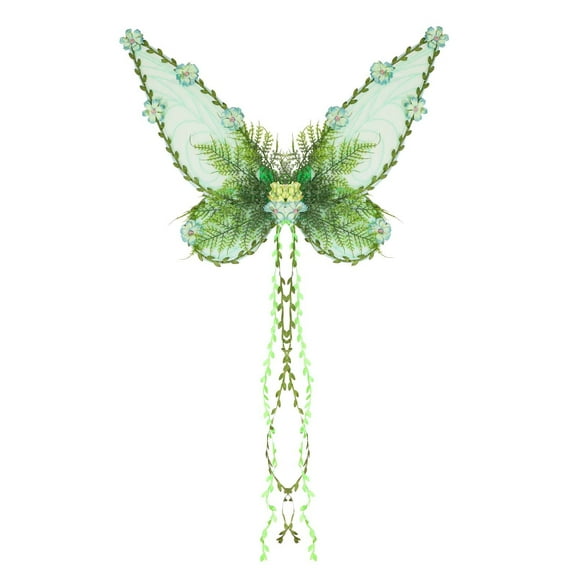 Fairy Butterfly Costume Accessory Adjustable Straps Breathable Fabric Festival Performance Props Elven Dance Party Decor