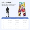 thumbnail image 4 of Lsque Mario Print Men's Pajama Pants, Lounge Pant - Comfortable Home Wear,Elastic Waistband, Stylish Design-X-Large, 4 of 9
