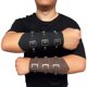 thumbnail image 4 of Brazalete de cuero personalizado para hombre, estilo medieval, exagerado, ancho, estilo punk, para montar a caballo, 4 of 5